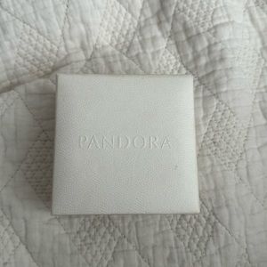 Pandora charm bracelet with 3 charms